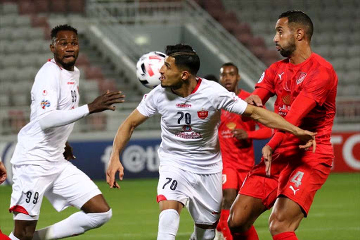 بازی شارجه امارات و پرسپولیس