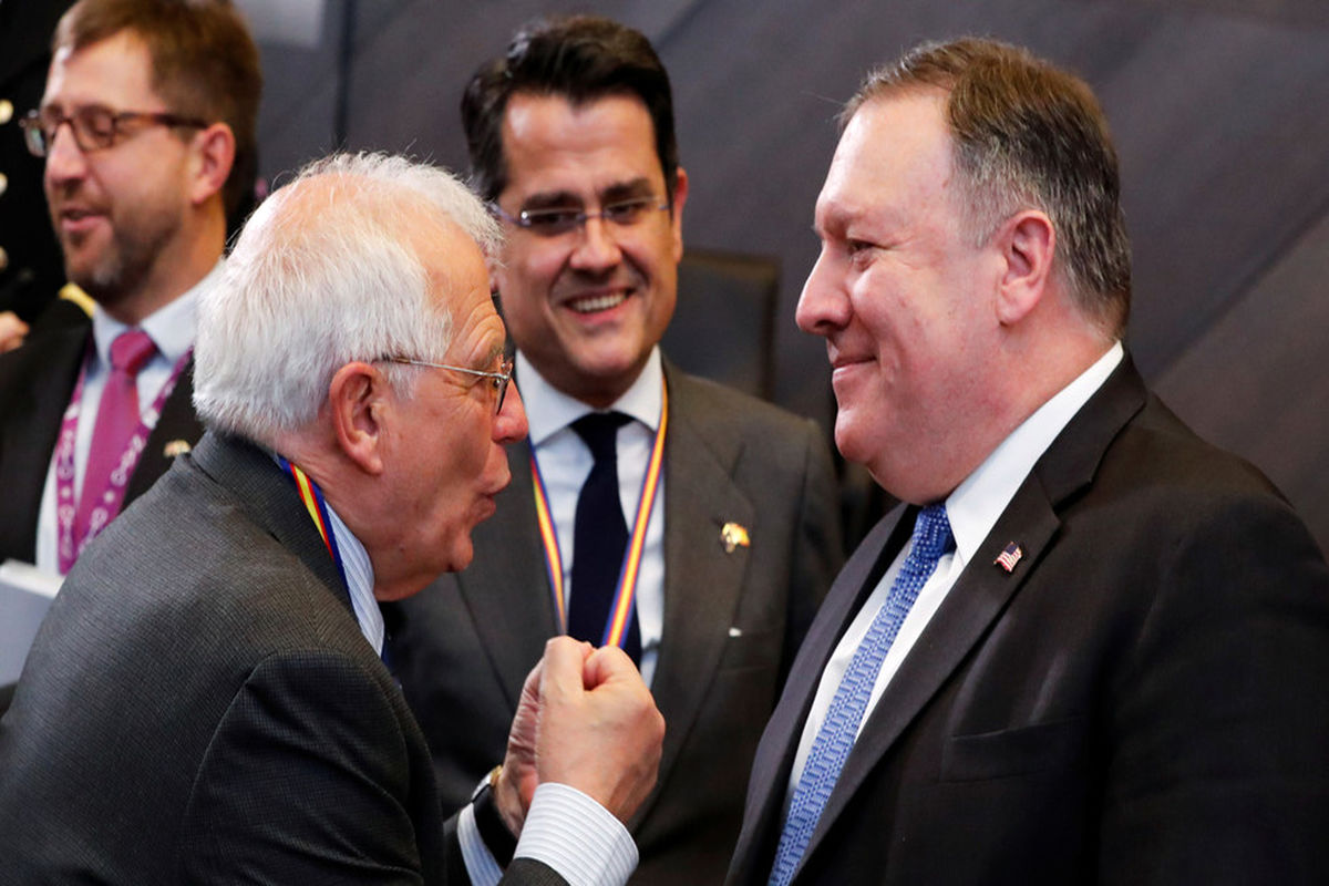 دیدار جوزف بورل با وزیر خارجه آمریکا