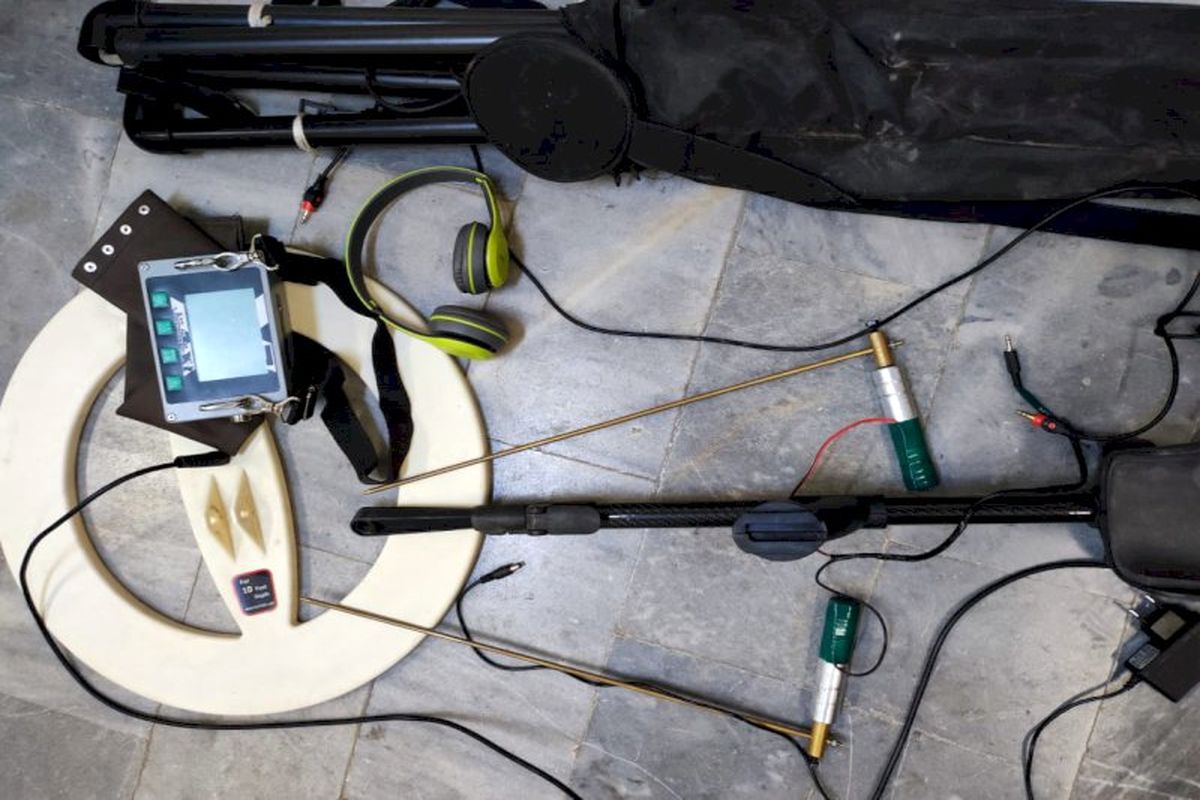 کشف و ضبط دستگاه فلزیاب در مازندران