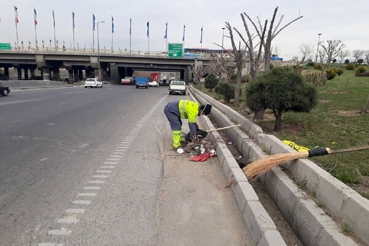 نظافت بزرگراه ها