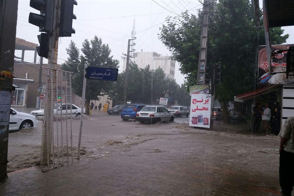سیلاب در گنبدکاووس خسارتی نداشت