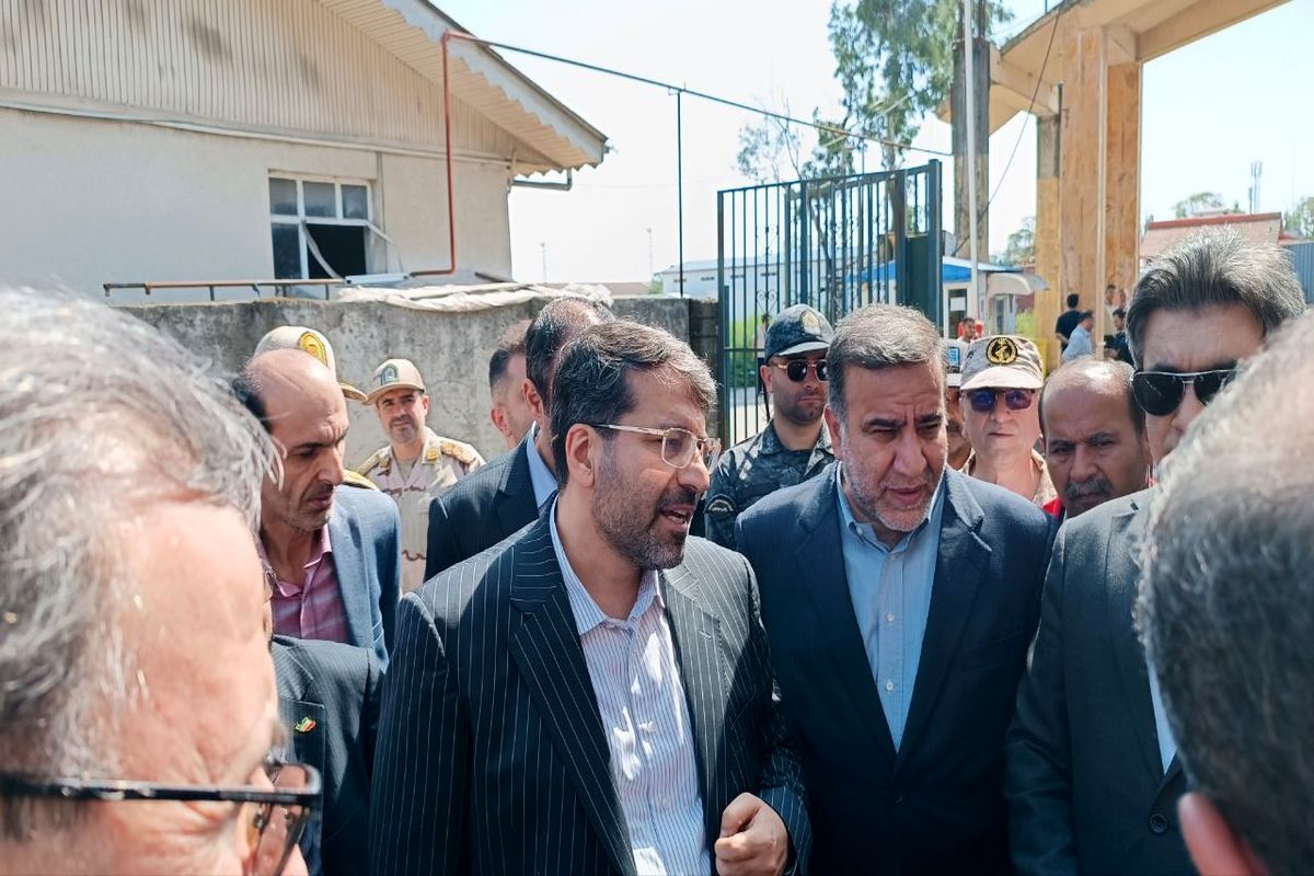  رئیس کل گمرک ایراندر بازدید از گمرک آستارا