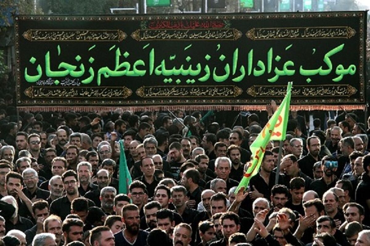 اجتماع زینبیون زنجان به یاد شیر زن دشت کربلا