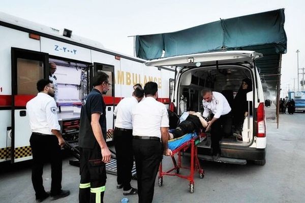 سقوط اتوبوس در محور دماوند – فیروزکوه/ اعزام بالگرد به محل حادثه +فیلم