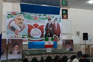 حضور با اقتدار مردم میناب در راهپیمایی ۲۲ بهمن