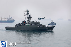 ورود ناو گروه ۸۶ ارتش به بندرعباس
