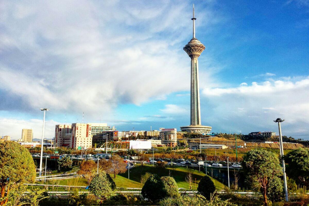 نمایی از شهر تهران