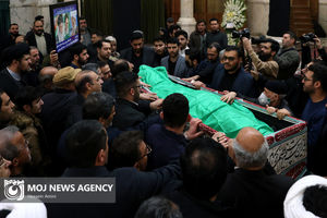تشییع پیکر مرحوم آیت‌الله امامی کاشانی