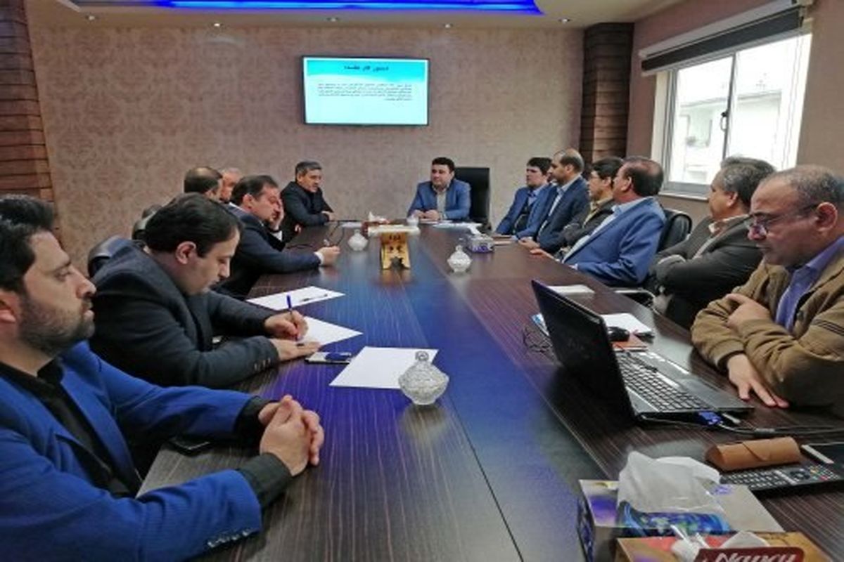 جلسه مدیرکل تعاون کار و رفاه اجتماعی گلستان