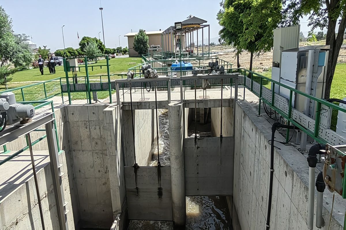 تصفیه فاضلاب همدان