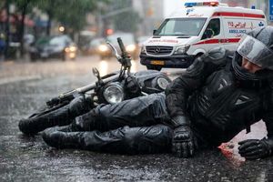 اورژانس دزفول نسبت به لغزندگی معابر در نخستین بارش‌های پاییزی هشدار داد