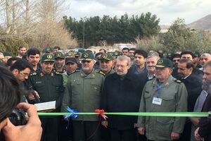 رزمایش اقتدار بهداری سپاه با حضور لاریجانی برگزار شد