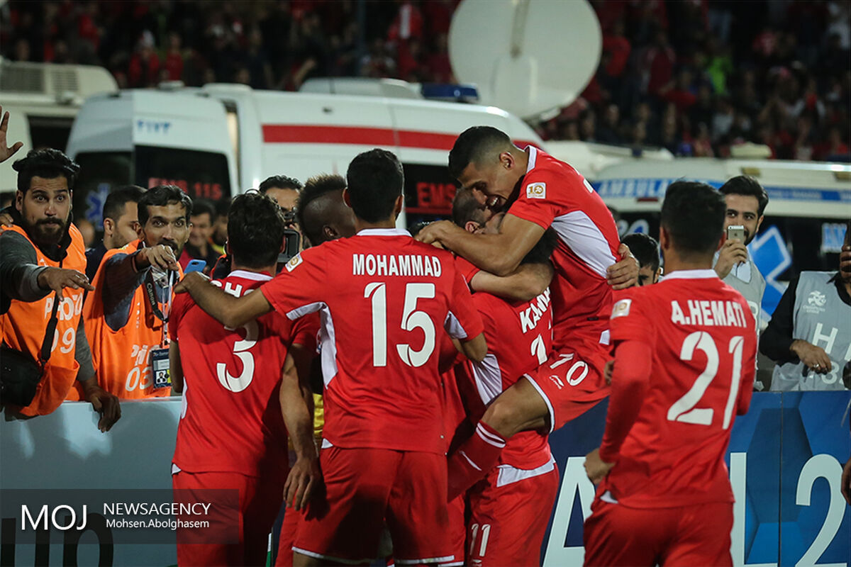 دیدار تیم های فوتبال پرسپولیس ایران و السد قطر