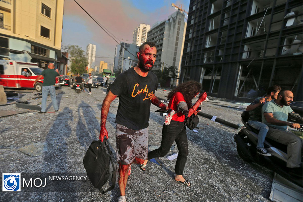 انفجار خونین در بندر بیروت