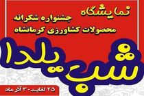 اولین نمایشگاه و جشنواره شکرانه محصولات کشاورزی کرمانشاه برگزار می‌شود