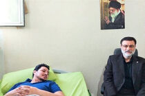 عیادت رییس بنیاد شهید از جانباز افغانستانی مدافع حرم در مشهد