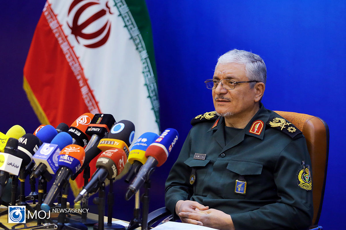 نشست خبری سردار رضا طلایی‌نیک سخنگوی وزارت دفاع