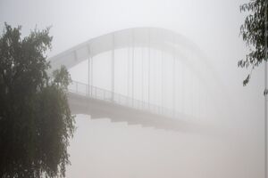 وقوع مه رقیق در اغلب مناطق خوزستان 