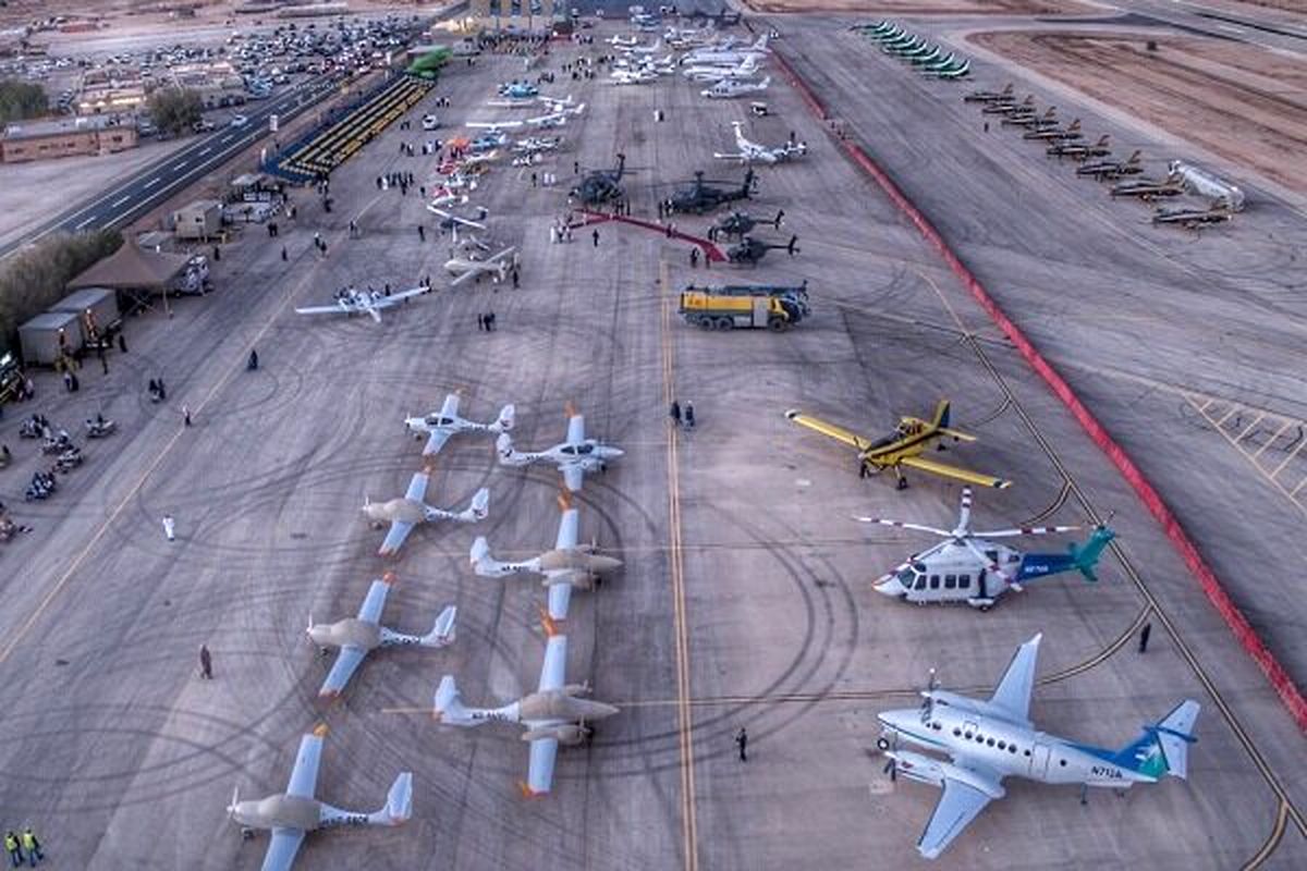 سقوط مرگبار یک فروند هواپیمای سبک در ریاض