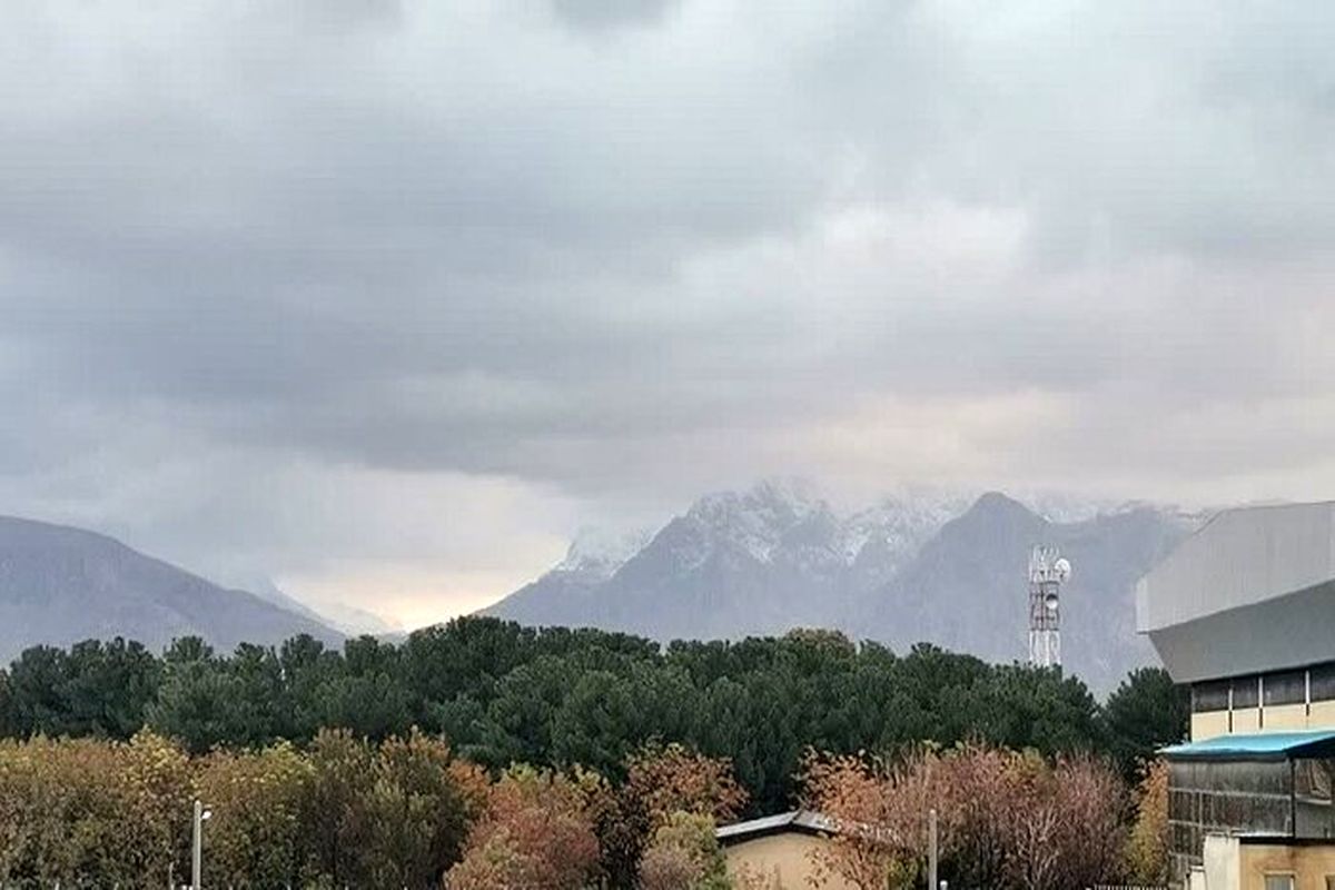 بارش برف کرمانشاه
