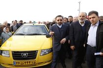 رونمایی از خودروهای جدید شهرداری تبریز با حضور وزیر کشور