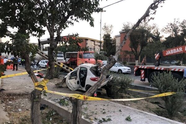 تصادف مرگبار پژو ۲۰۷ در بزرگراه بسیج رخ داد