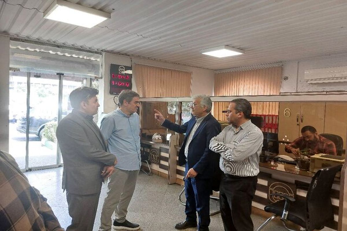 رئیس کل بیمه مرکزی در بازدید میدانی از برخی شعب 