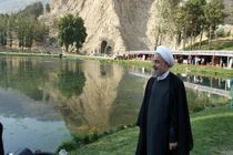 دیدار روحانی با سینه ستبر کرمانشاه