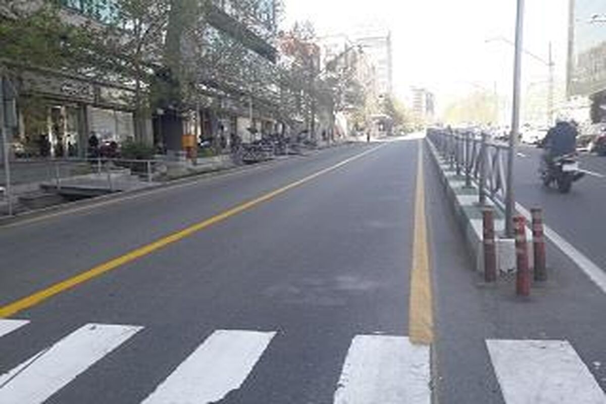 خط کشی خیابان