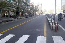 اجرای عملیات مرمت خط کشی توسط شهرداری ناحیه 5