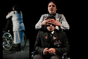 نخستین تصاویر نمایش آشویتس زنان منتشر شد