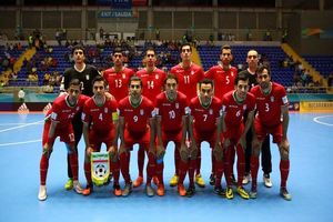 فوتسال ایران در رده ششم جهان و اول آسیا