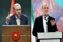 پزشکیان و اردوغان با یکدیگر گفتگو کردند