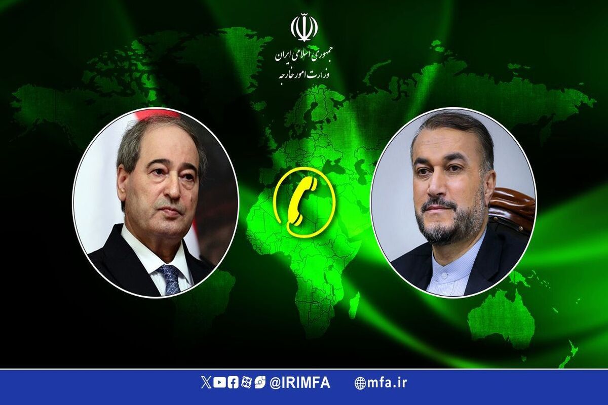 وزرای خارجه ایران و سوریه