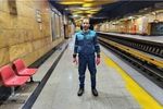 «رسول تقوی» پاکبان امانتدار مترو، کیف حاوی ۱۵۰ گرم طلا را به صاحبش بازگرداند