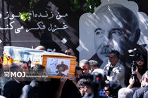 مراسم تشییع پیکر زنده یاد «محمد علی بهمنی»