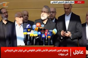 2 پیام مهم سفر "علی لاریجانی" به لبنان