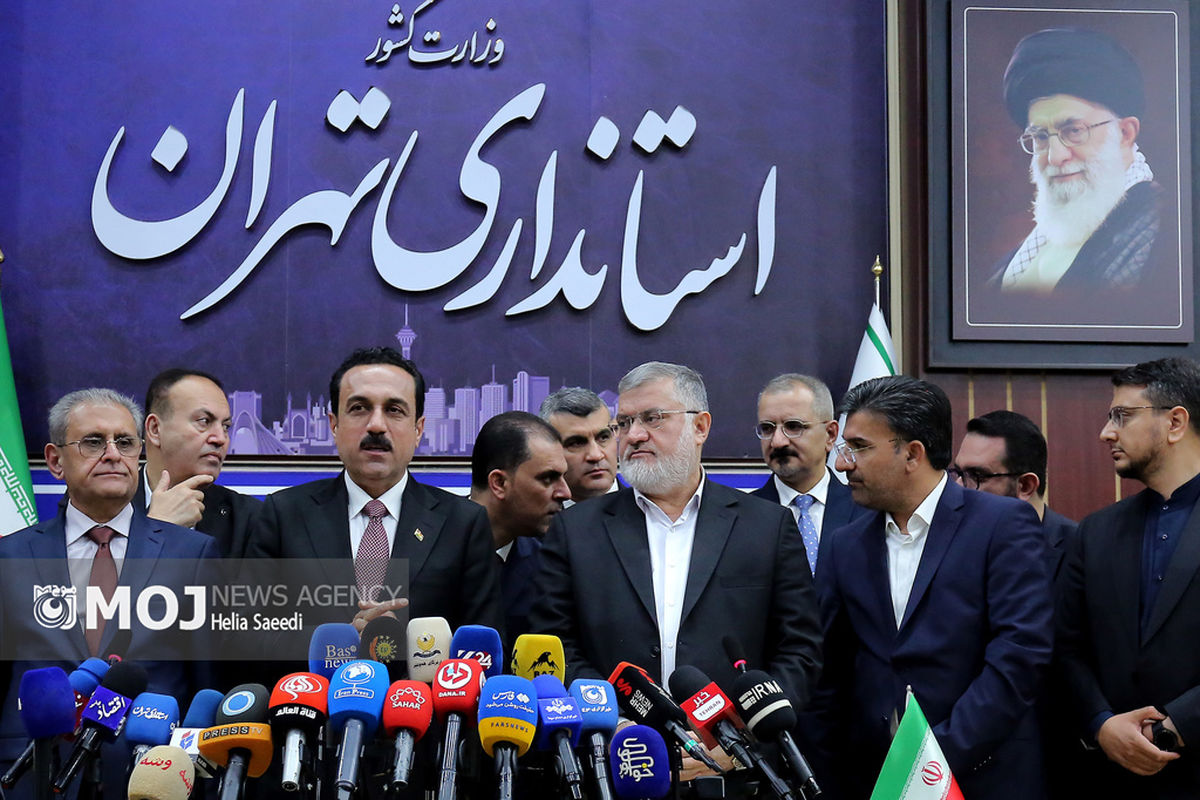 نشست استاندار اربیل و استالندار تهران