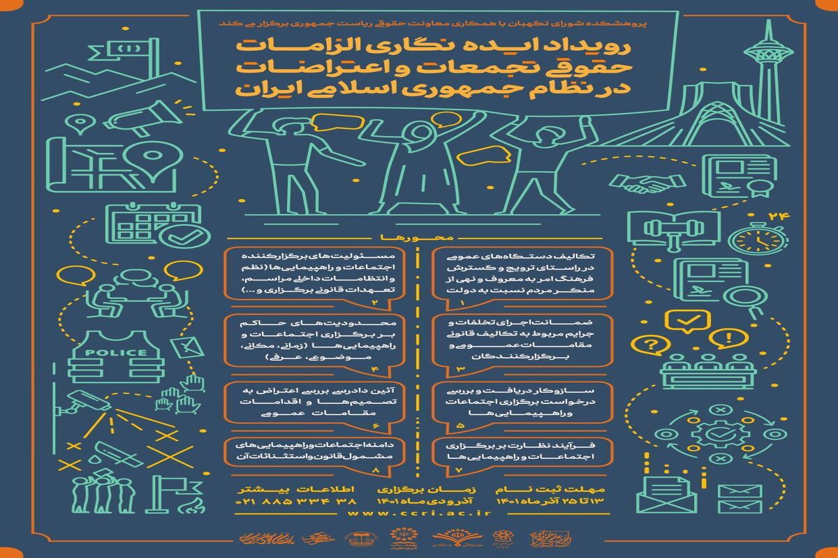 رویداد ایده نگاری الزامات قانونی اعتراض