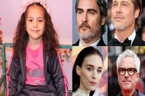 برد پیت و واکین فینیکس در حمایت از غزه روی فرش قرمز ونیز رفتند