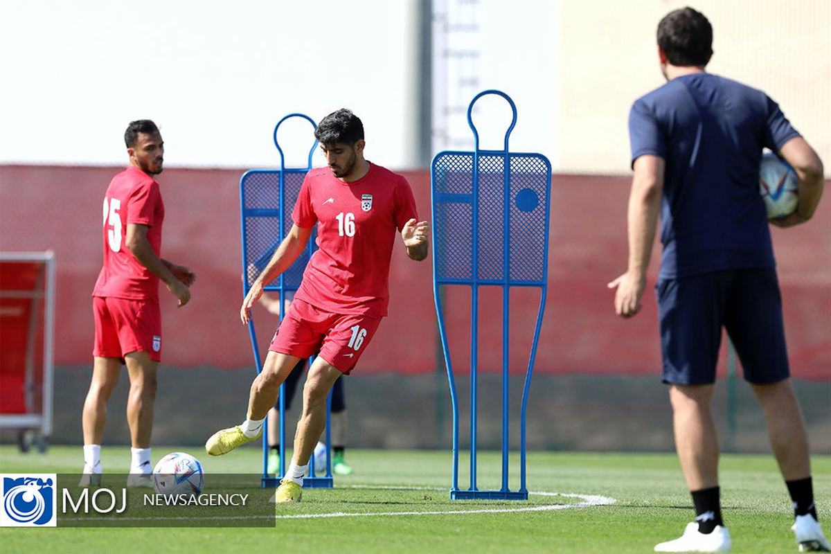 تمرینات تیم ملی فوتبال