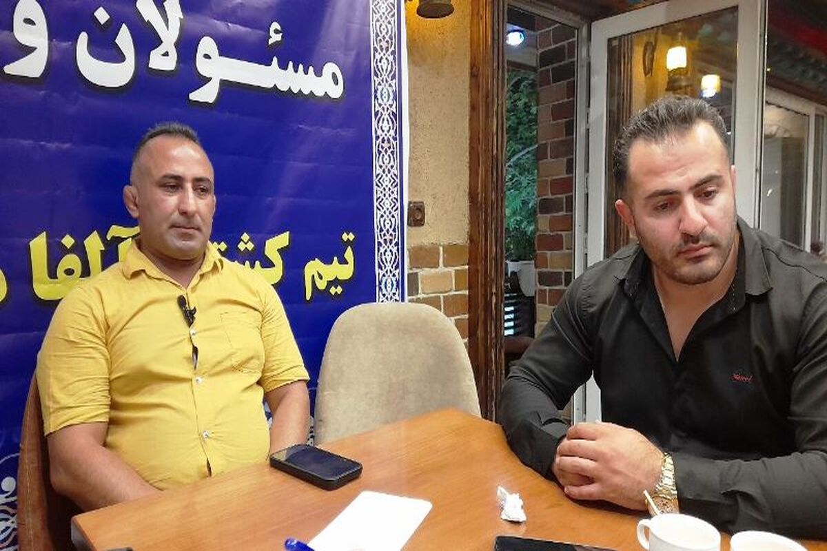 میردار سرپرست تیم کشتی آلفا مرزن آباد