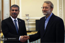 دیدار وزیر دفاع جمهوری آذربایجان با رییس مجلس شورای اسلامی