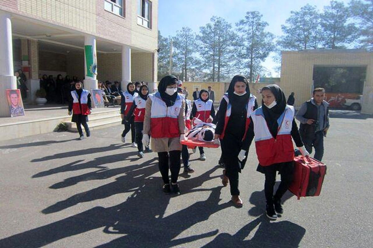 مانور زلزله در کلیه مدارس شهر تهران