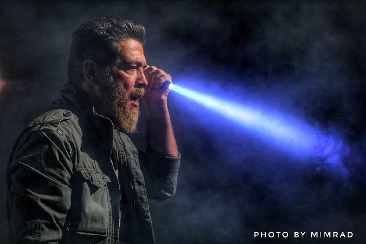 یوسف مرادیان بازیگر نقش رستم در سریال اسپینجر