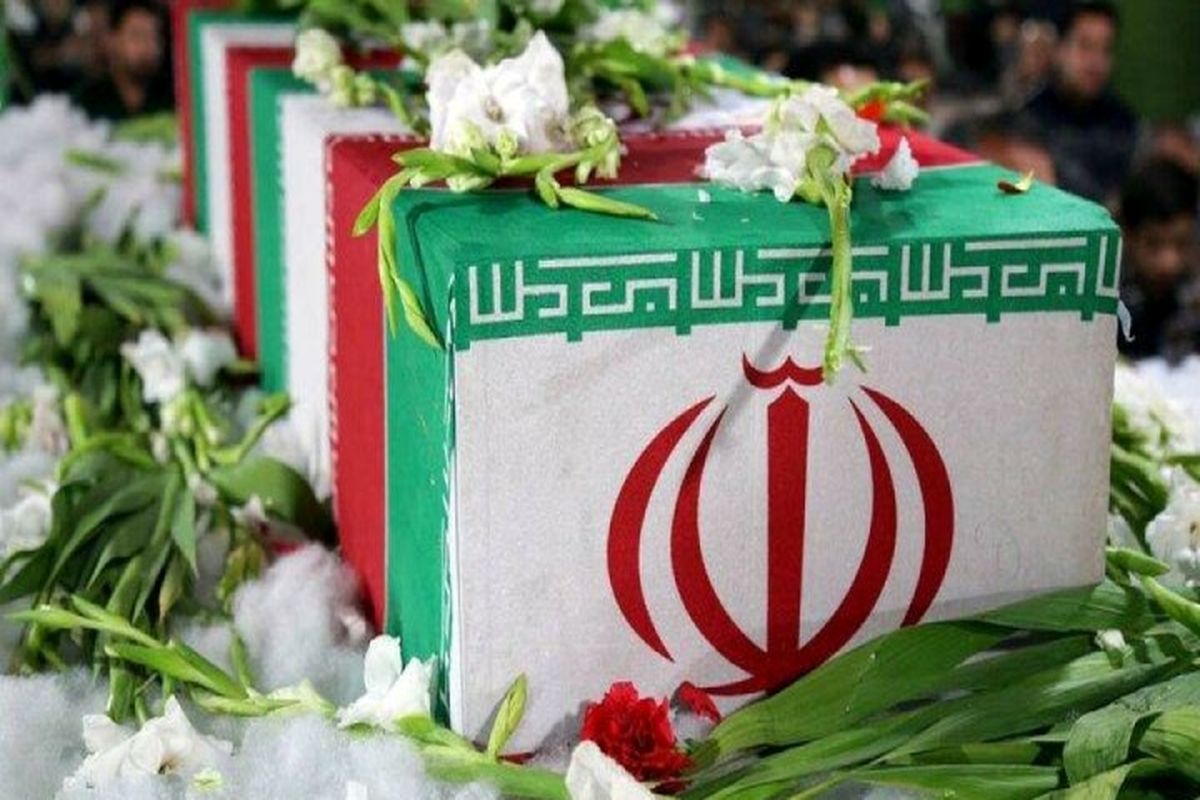 مراسم تشییع شهدای قشم