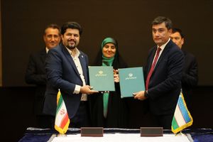 امضا یادداشت تفاهم نامه همکاری‌های ترانزیتی ایران و ازبکستان