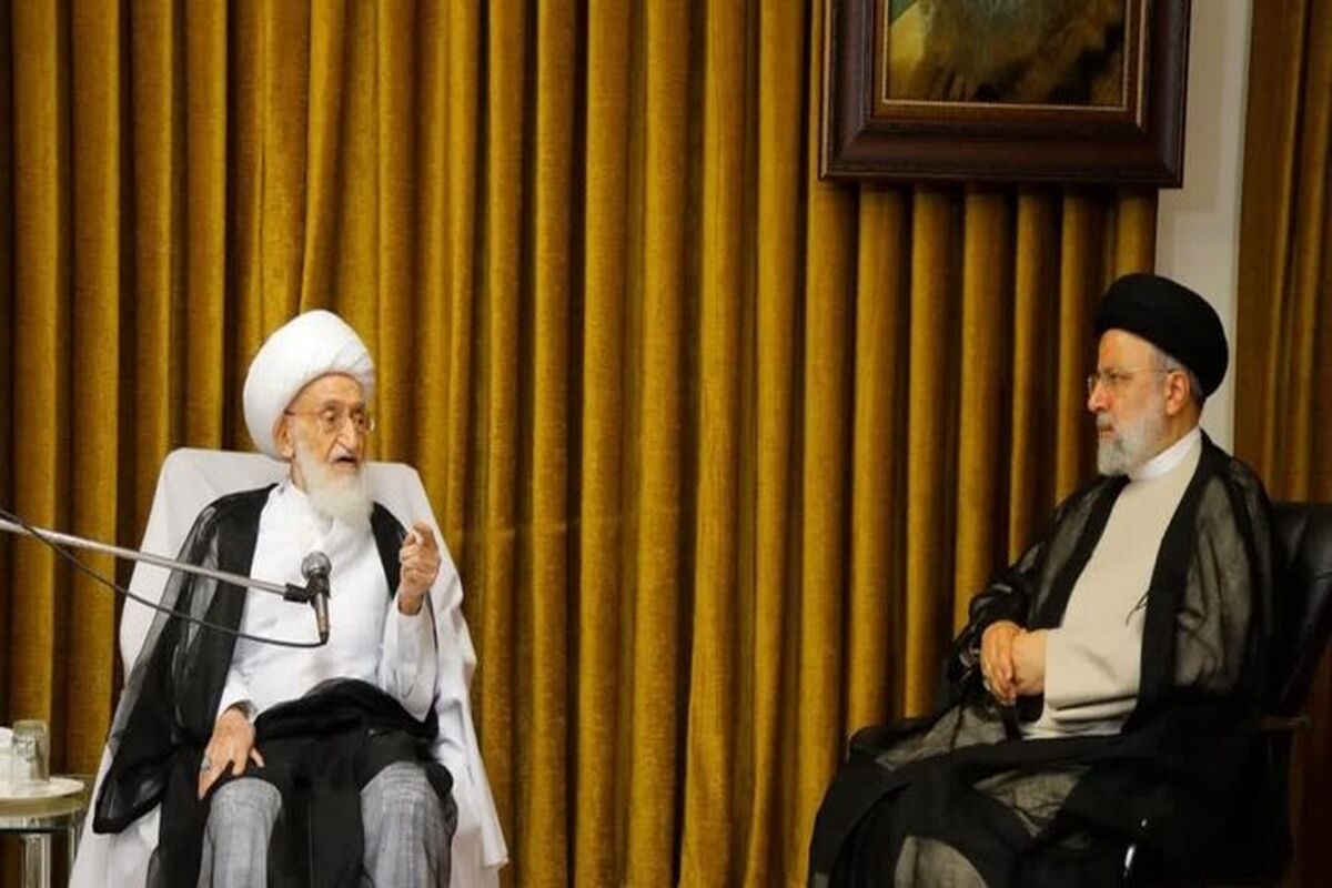 رئیس جمهور در دیدار با آیت‌الله نوری همدانی
