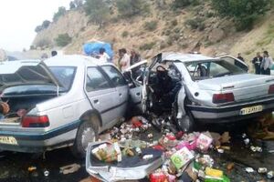 سرعت غیرمجاز پژو 405 در محمودآباد جان سه نفر را گرفت