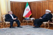 رئیس سازمان قضایی نیروهای مسلح با عراقچی دیدار کرد